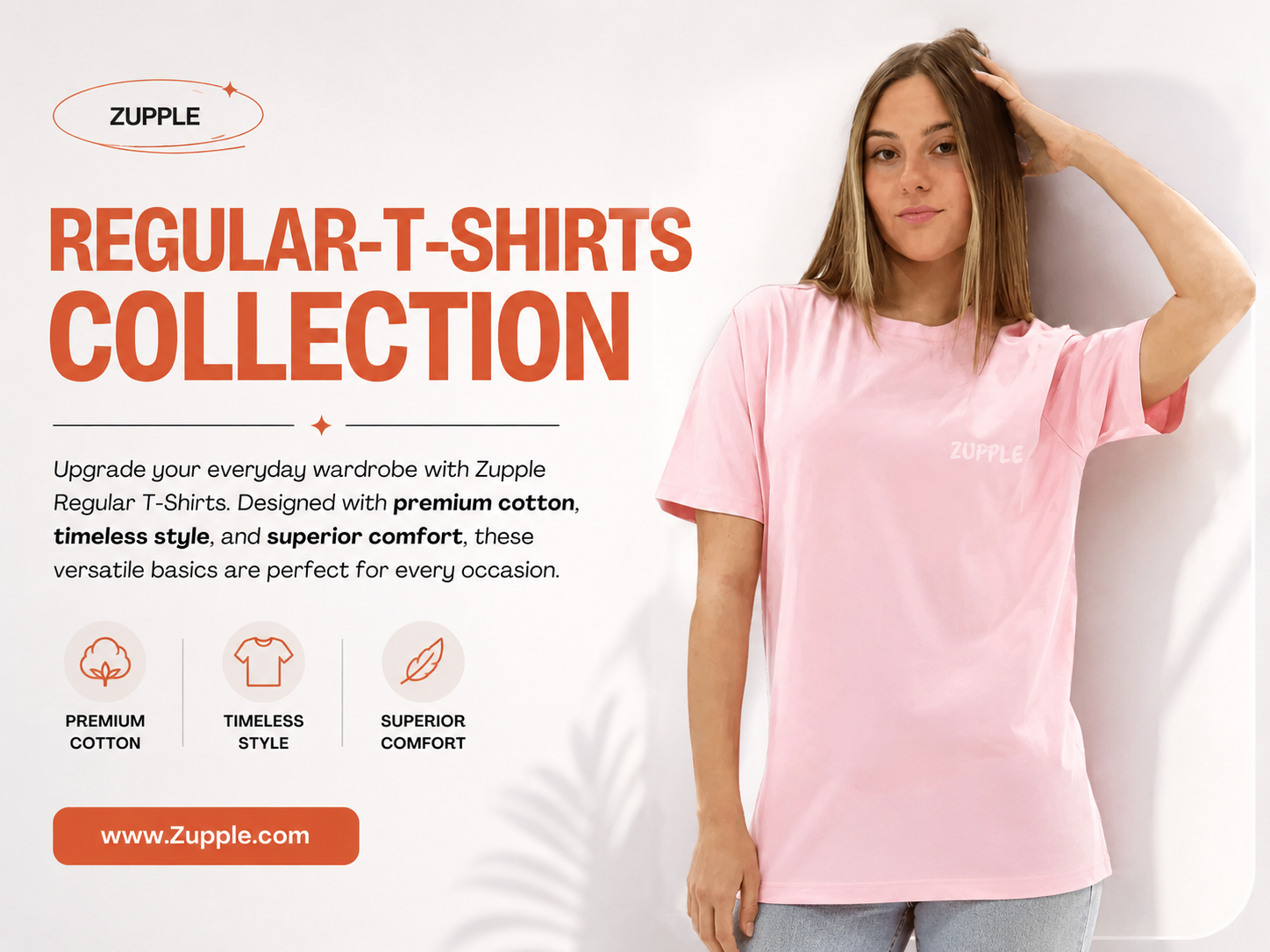 Regular T-Shirts Collection | Everyday Premium Basics – Zupple