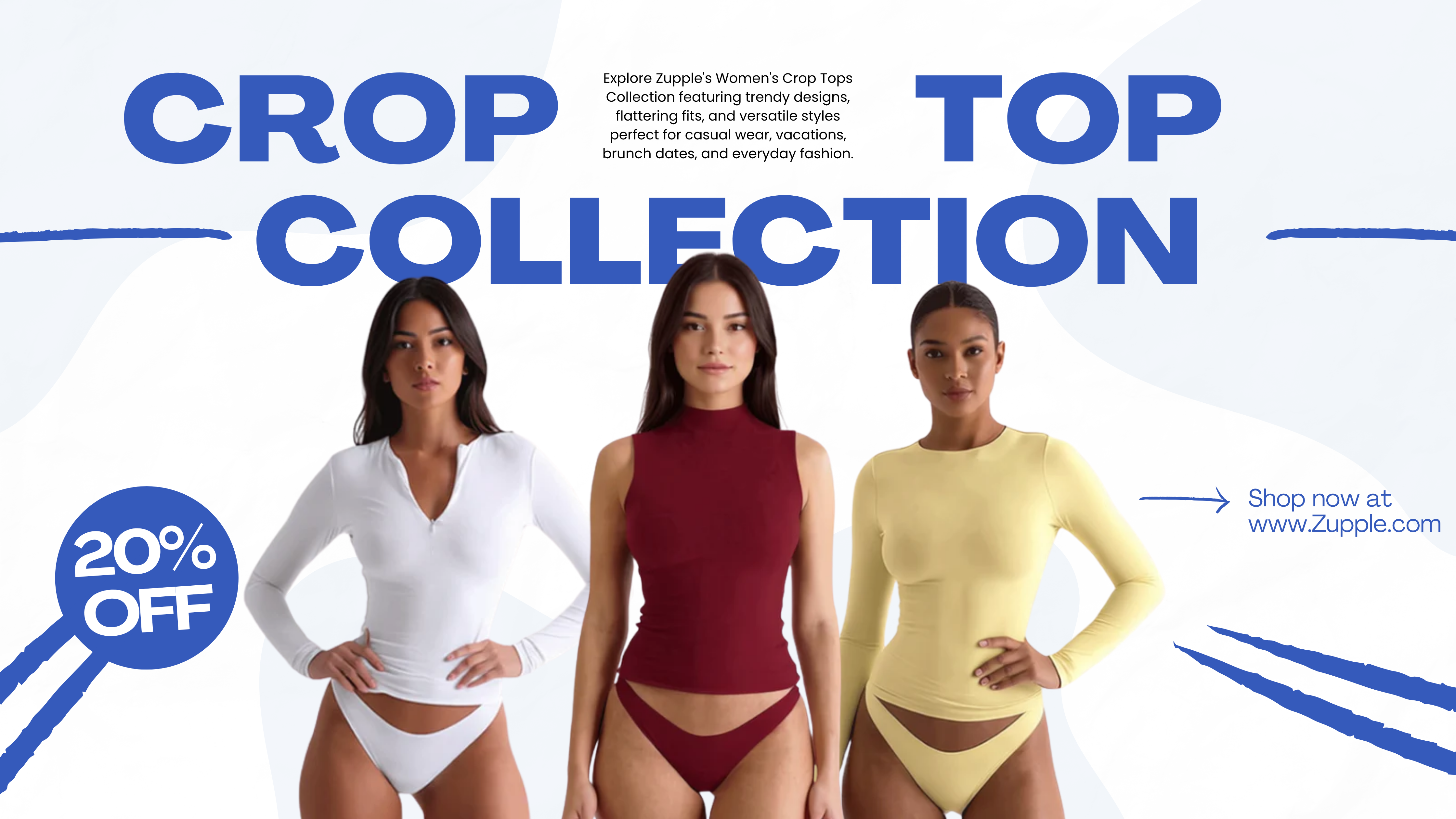 Women's Crop Tops Collection: Effortless Style for Every Season