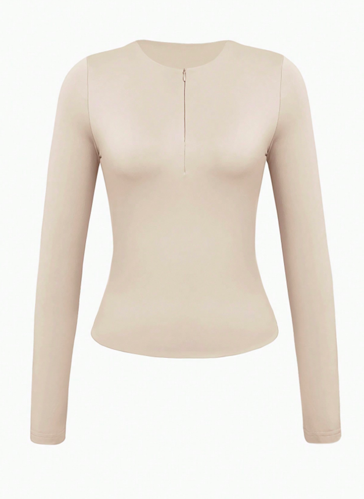Fitted Zip Top