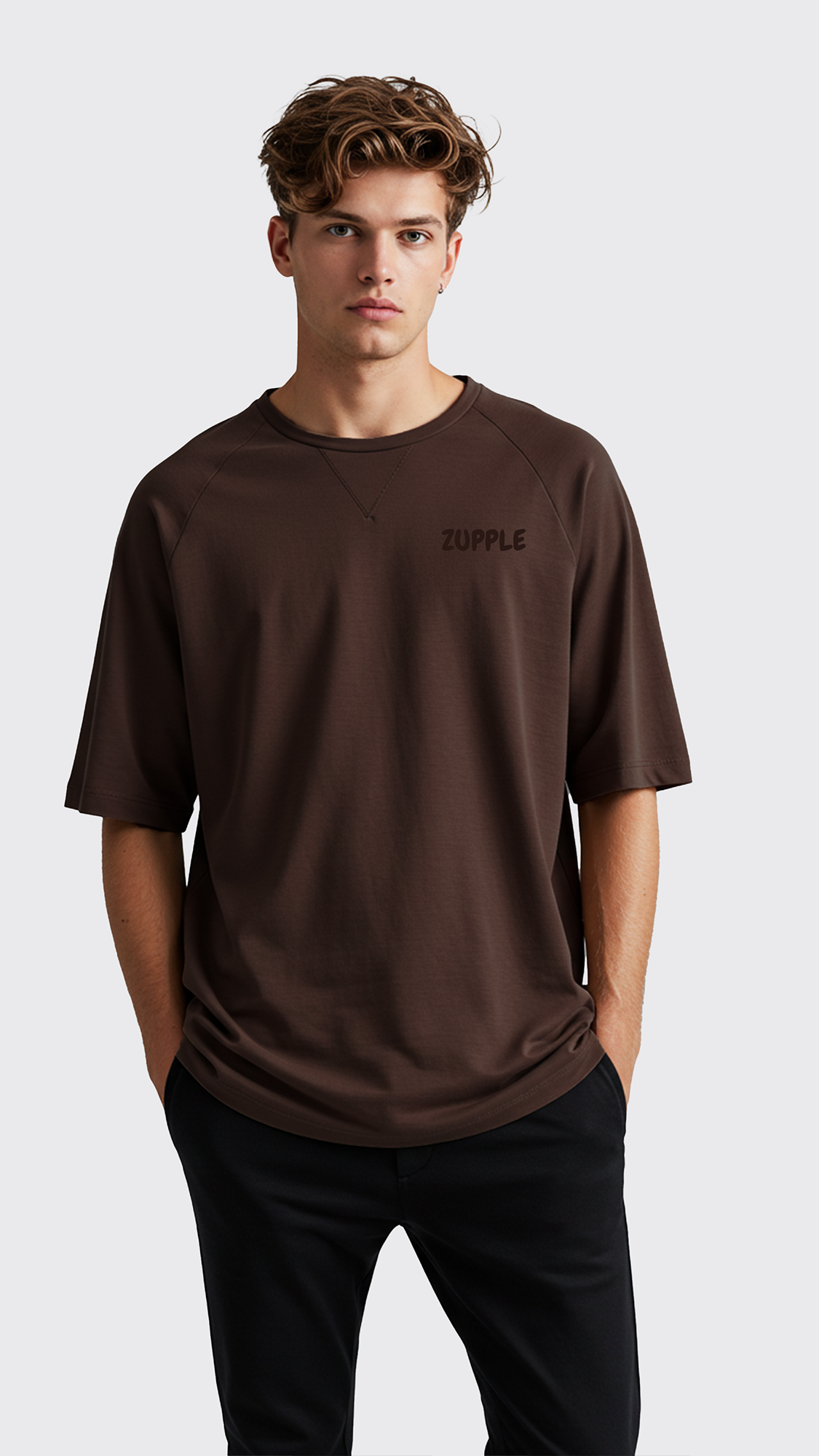 Zupple "Luxury" Lifestyle Oversized T-Shirt – Men’s