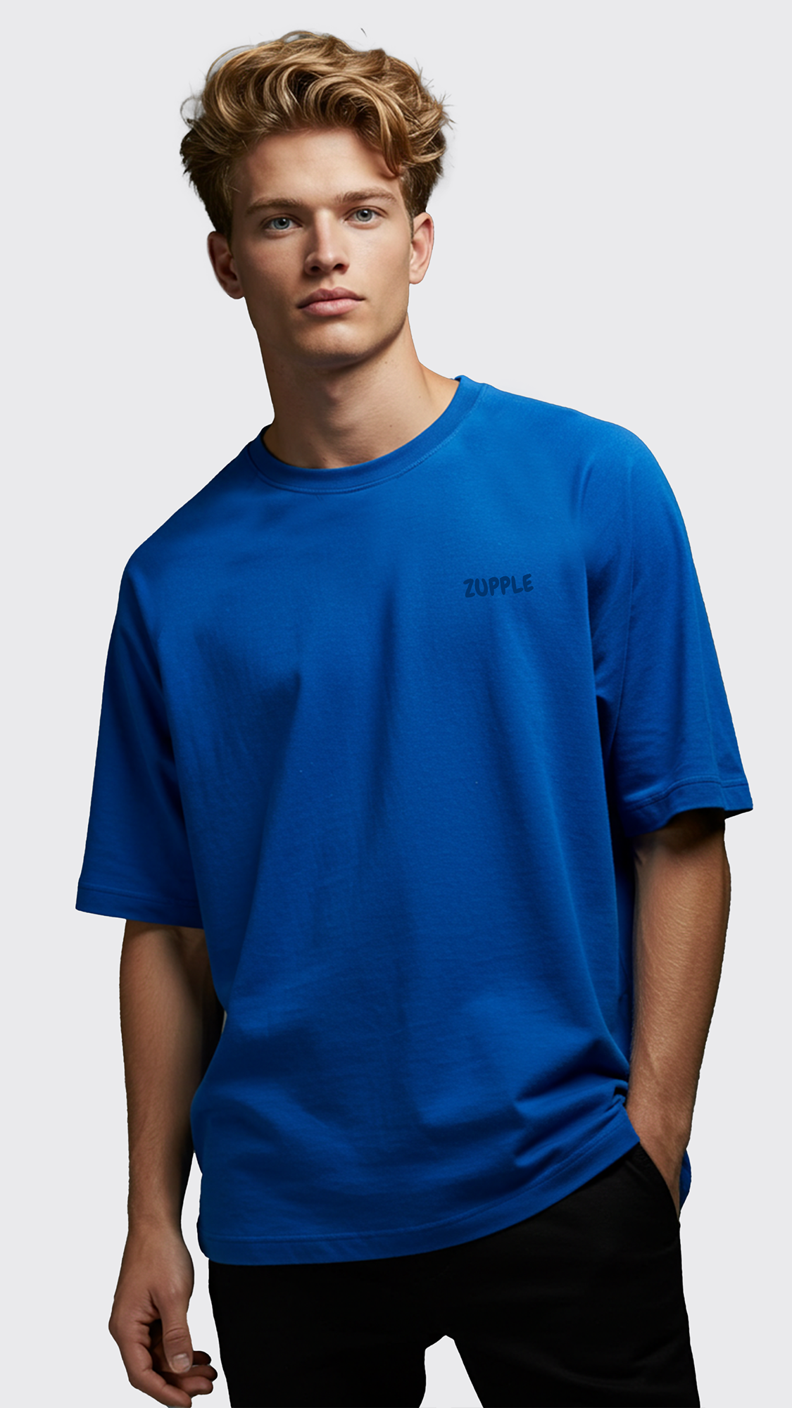 Zupple "Luxury" Lifestyle Oversized T-Shirt – Men’s