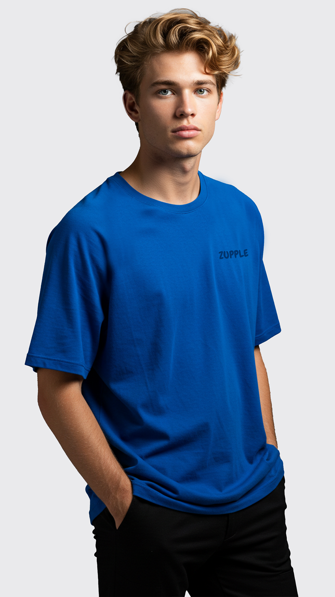 Zupple "Luxury" Lifestyle Oversized T-Shirt – Men’s