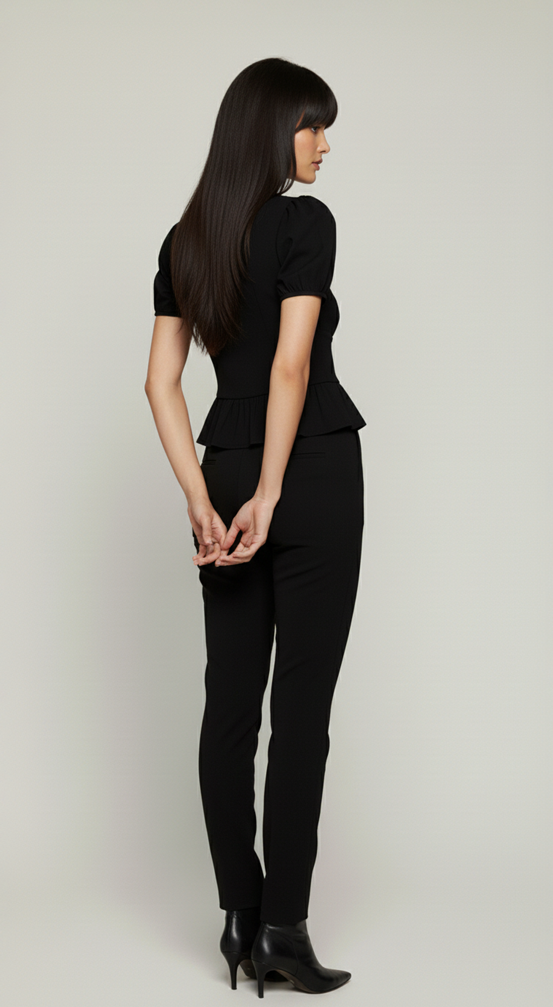 Short Puff Slv Poplin Shirt