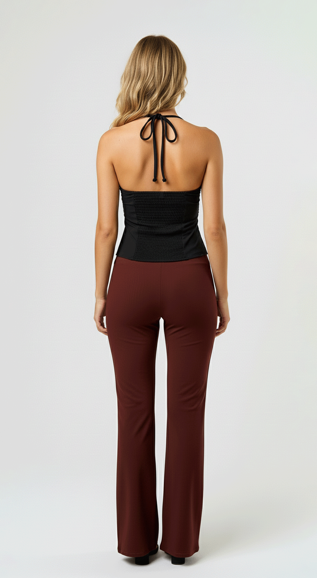 Sun Metal Hardware Halter Top