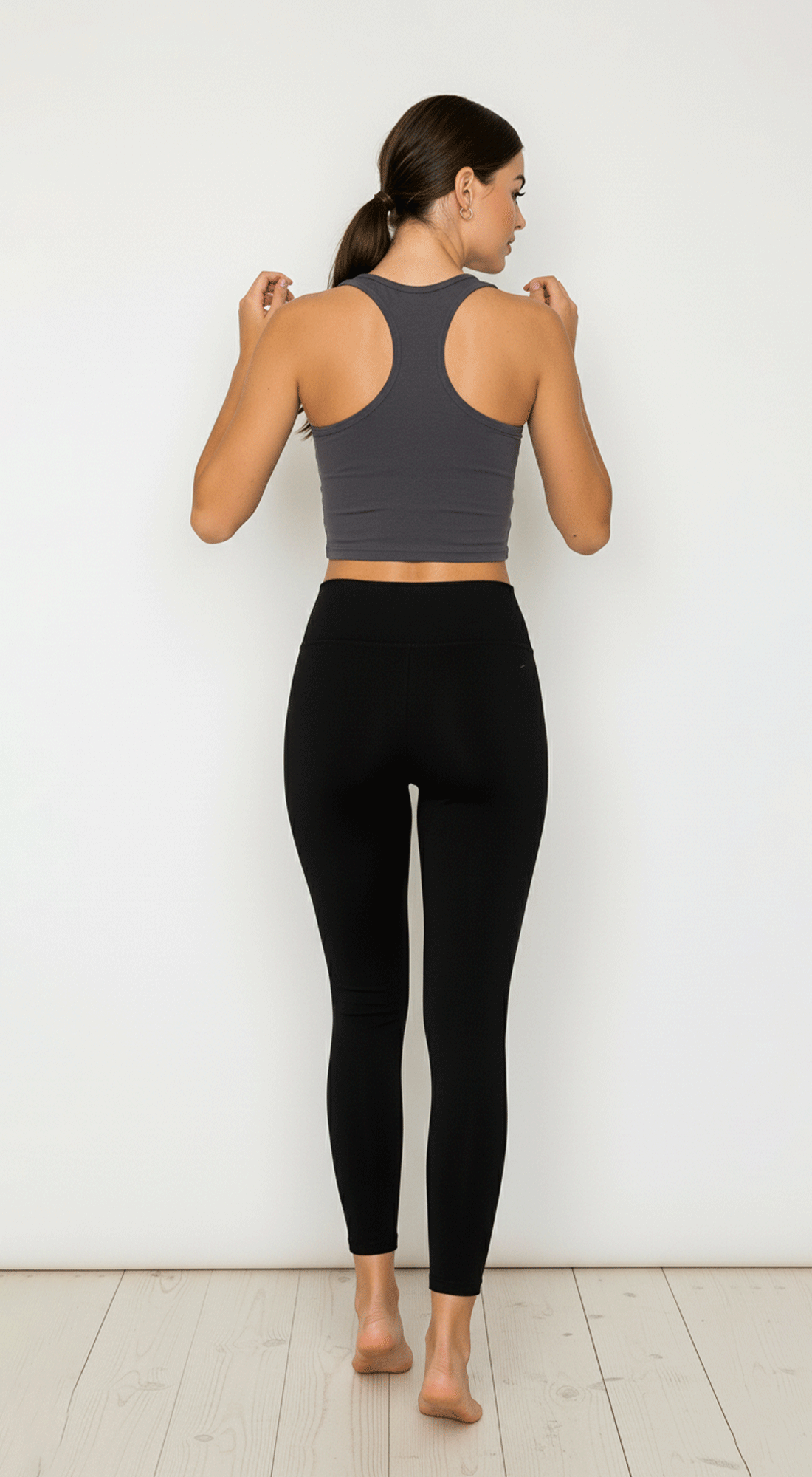 Crop Racerback Tank Top