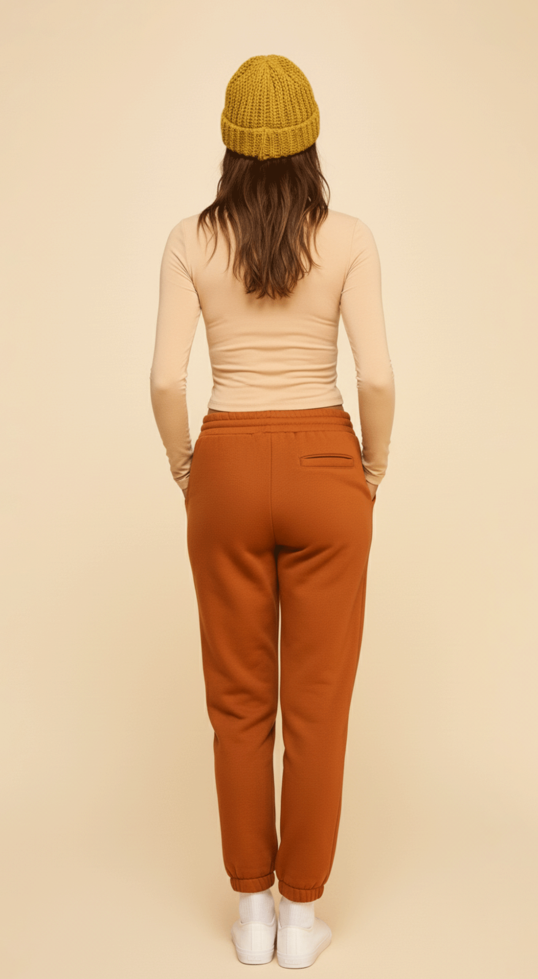 Cotton Long Sleeve Basic Casual Crop Tees Top