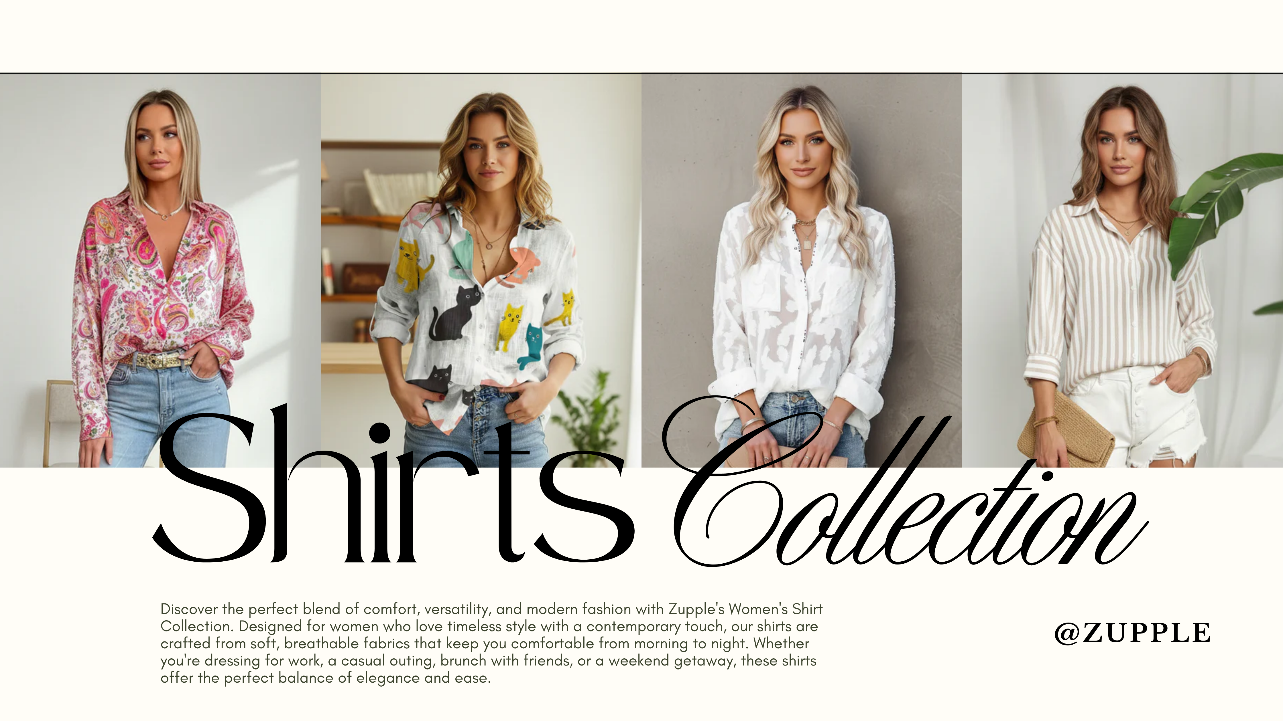 Women's Shirts Collection: Timeless Style, Modern Elegance & Everyday Comfort
