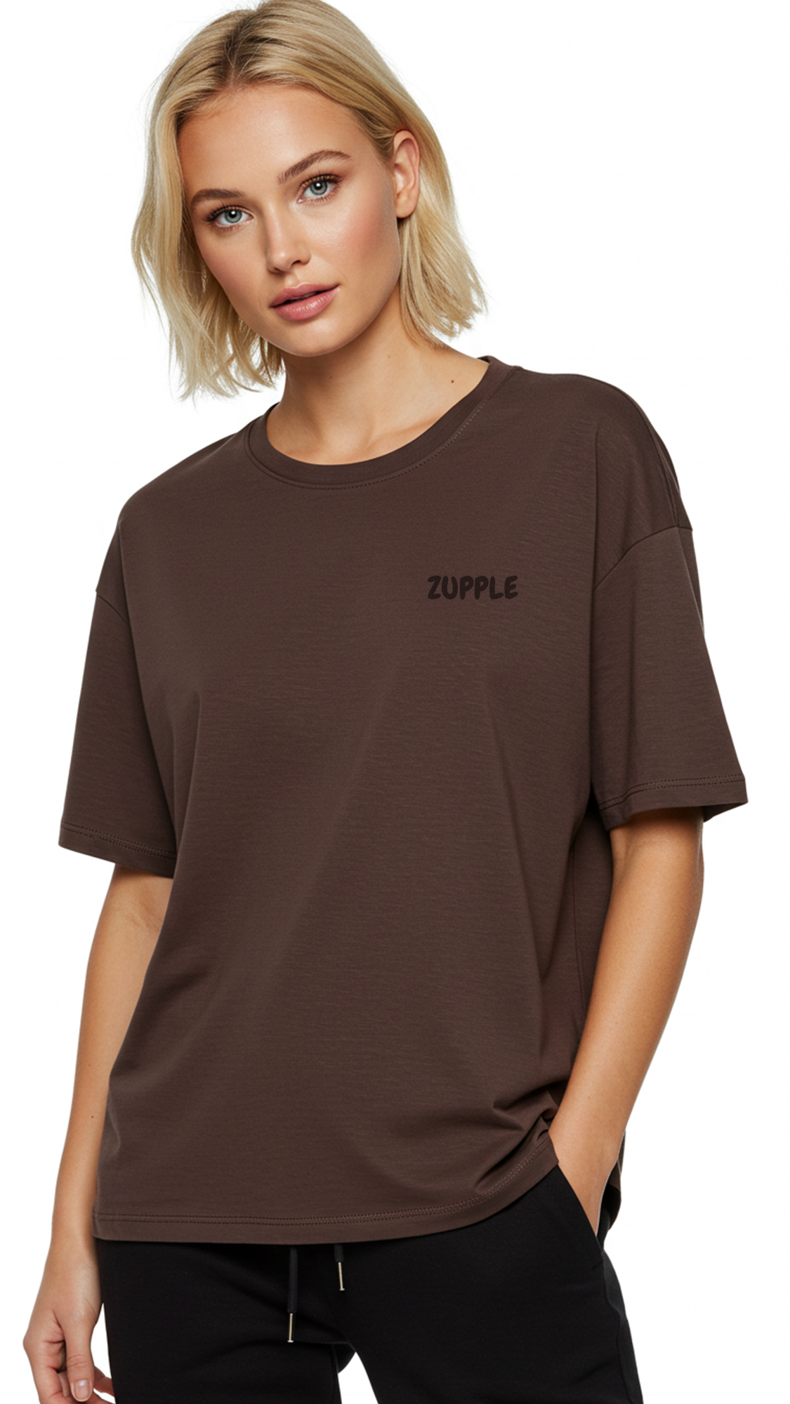 Zupple "Luxury" Lifestyle Oversized T Shirt Women's