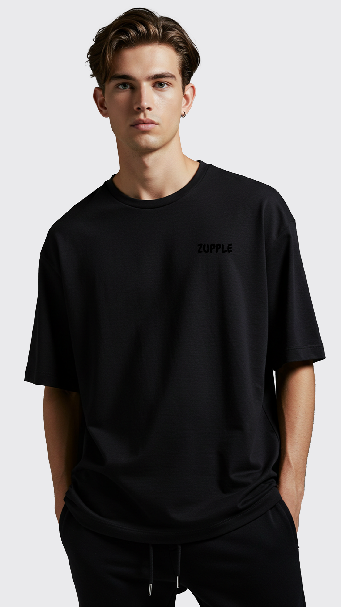 Zupple "Luxury" Lifestyle Oversized T-Shirt – Men’s