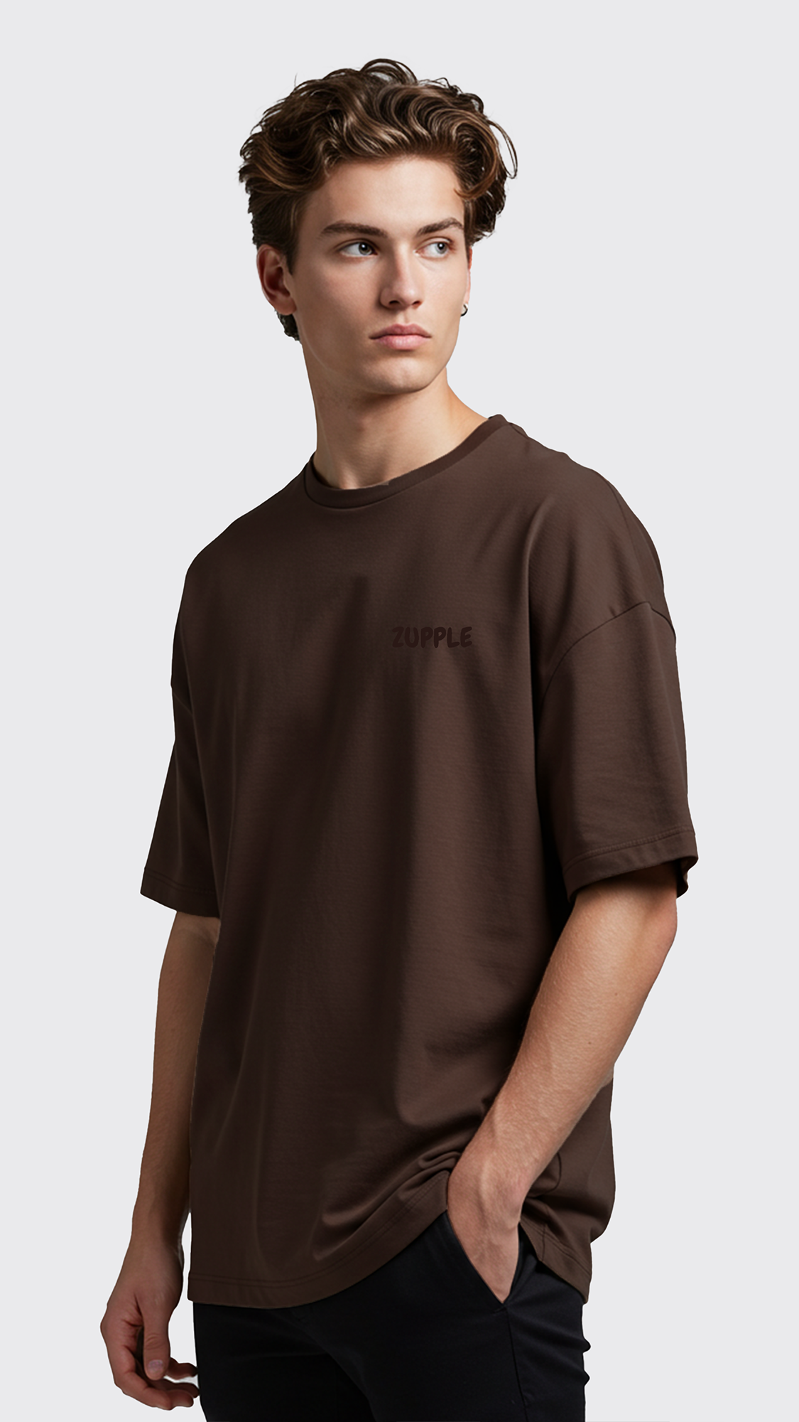 Zupple "Luxury" Lifestyle Oversized T-Shirt – Men’s