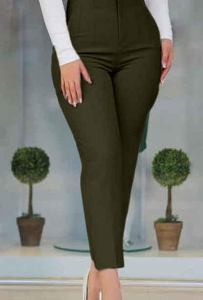 High Waist Tapered Pants