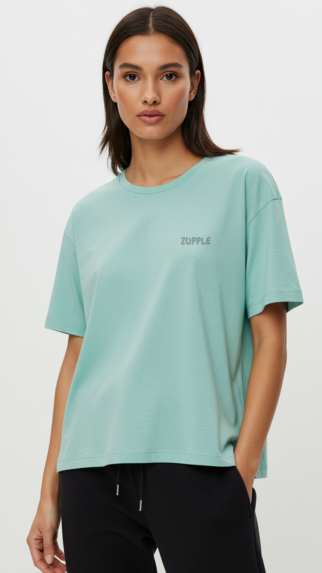 Zupple "Luxury" Lifestyle Oversized T Shirt Women's