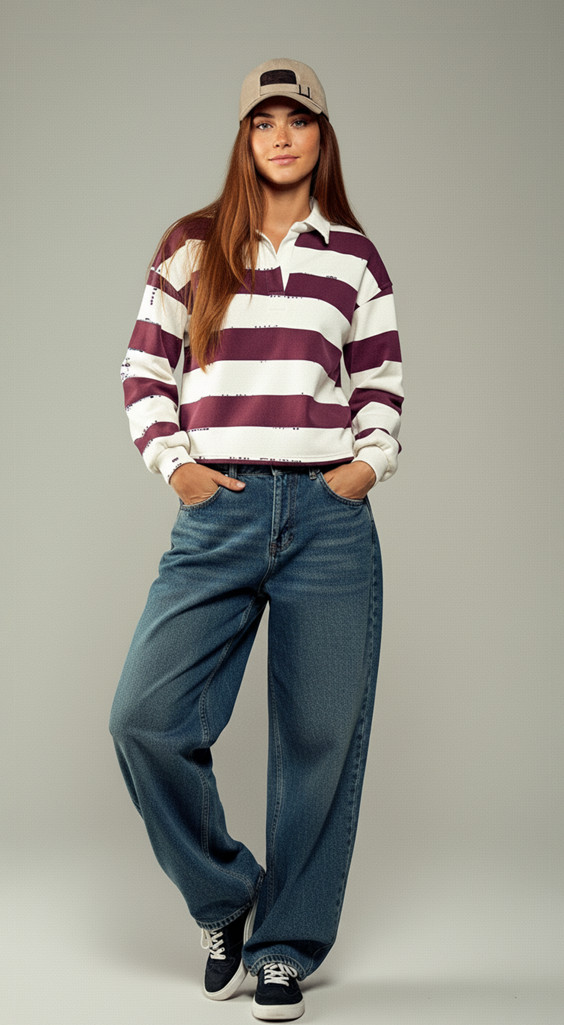 California Standard Striped Polo