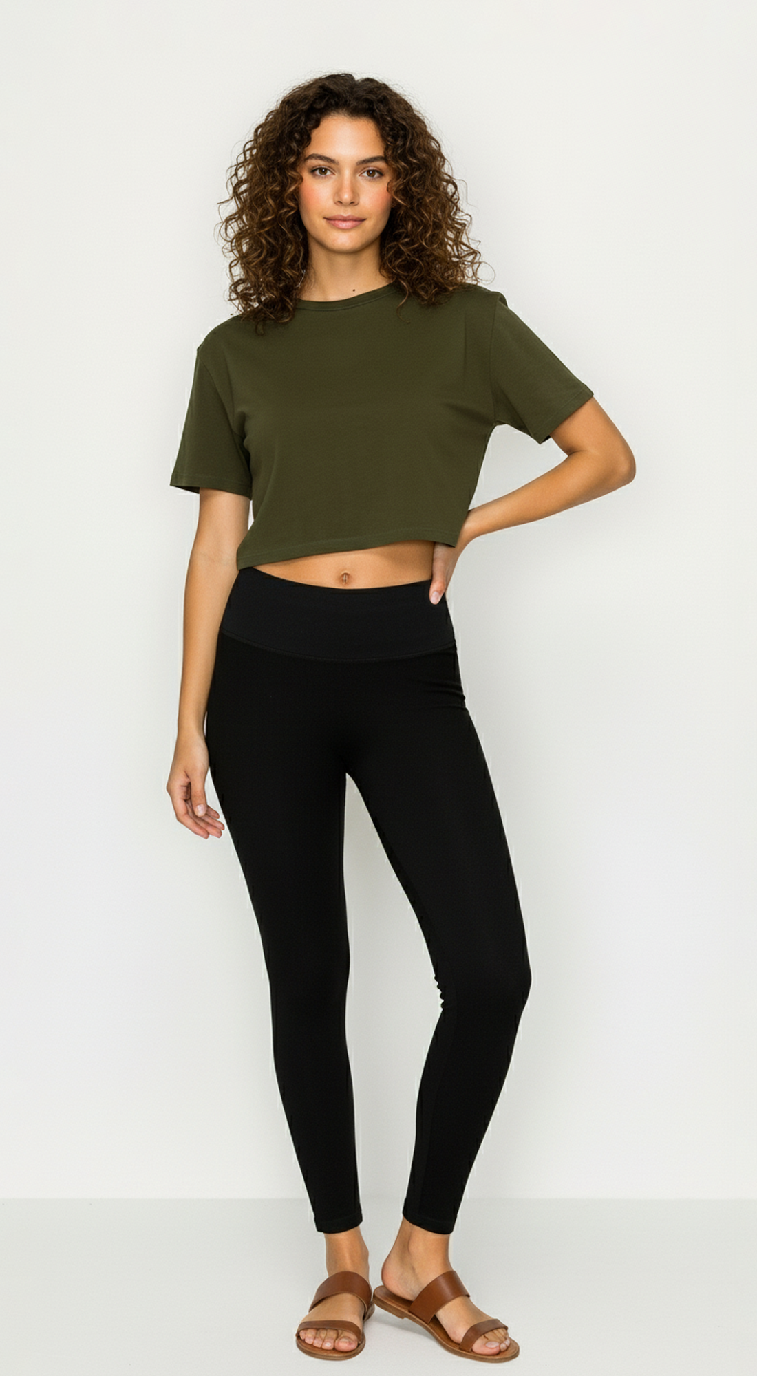 Oversized Short Sleeve Cropped Boxy T-shirt