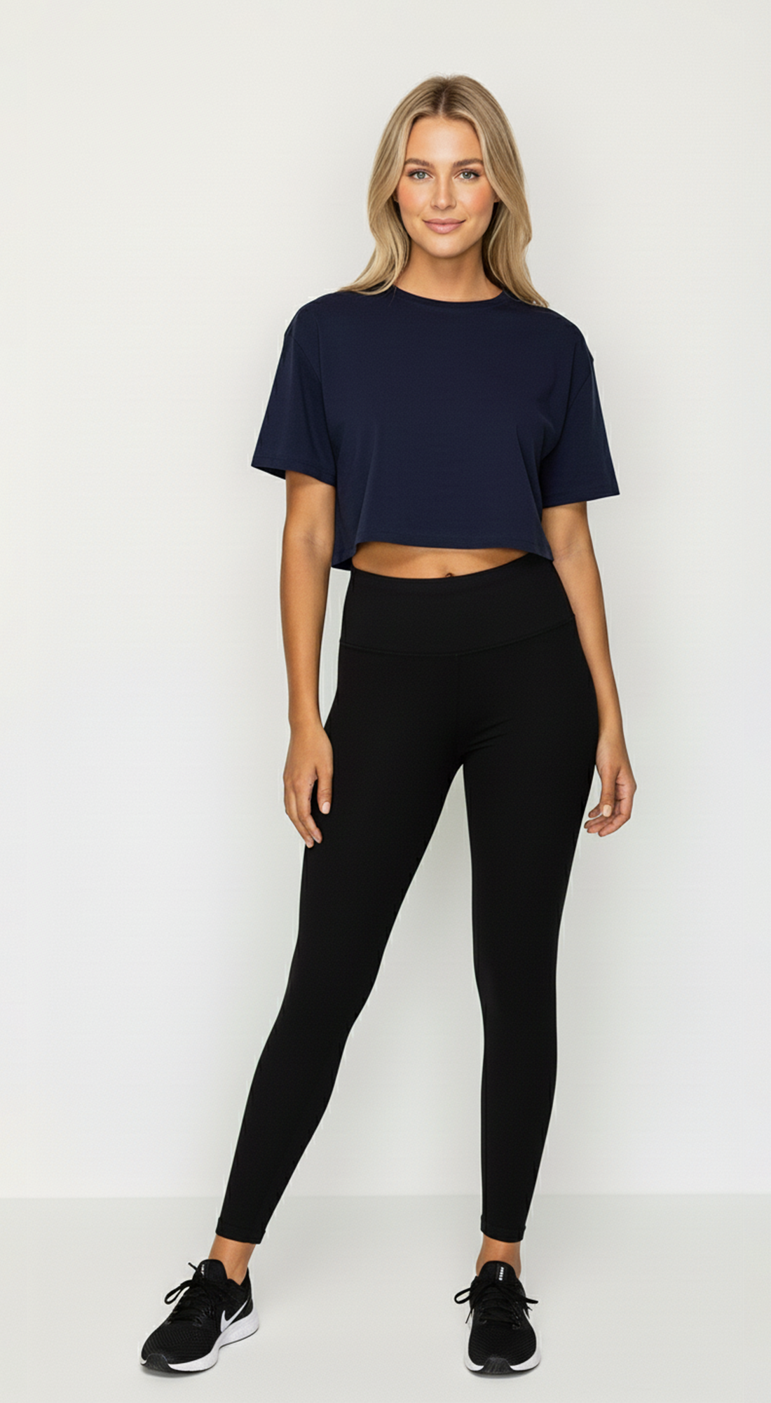 Oversized Short Sleeve Cropped Boxy T-shirt