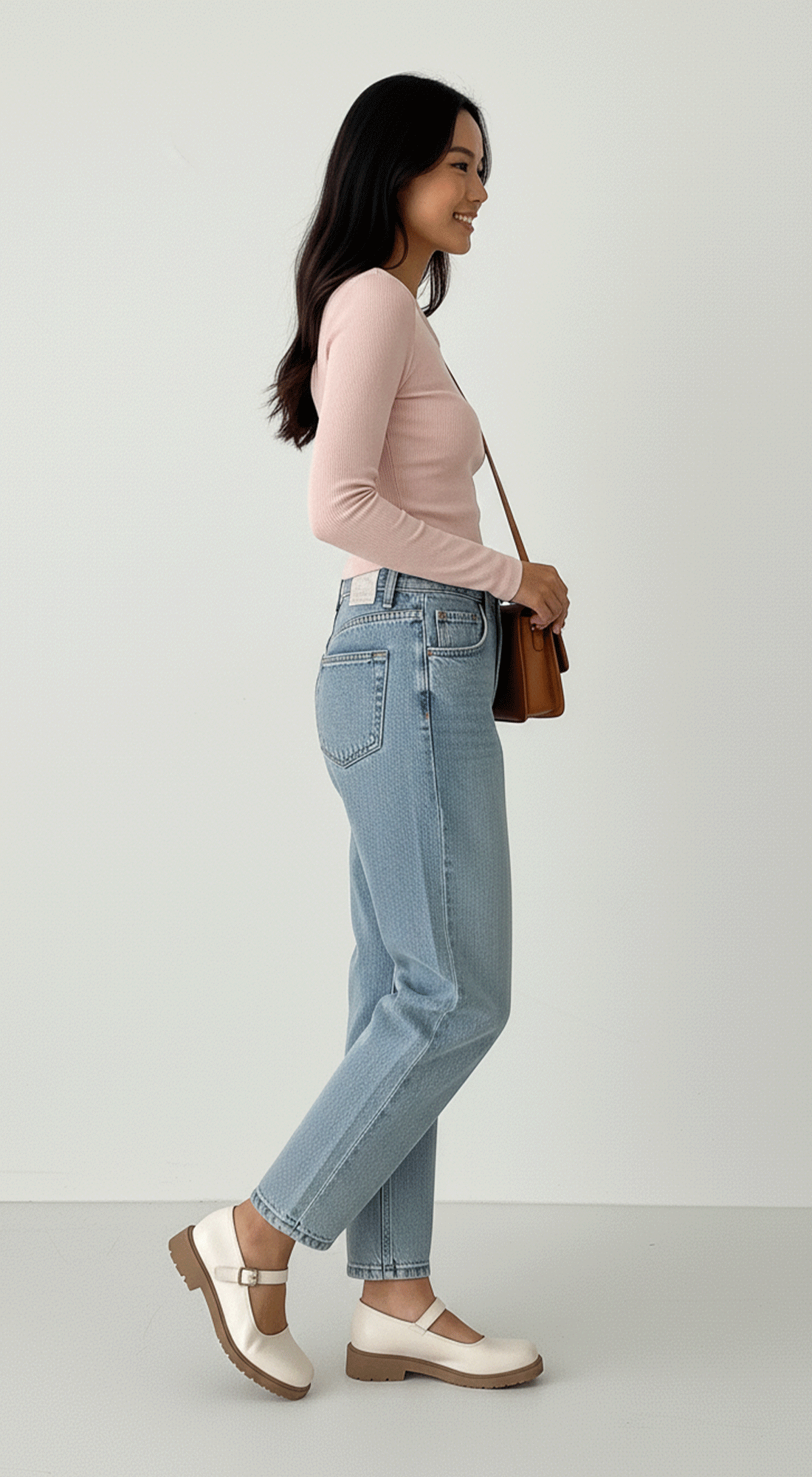 Lace Patchwork U-neck Top