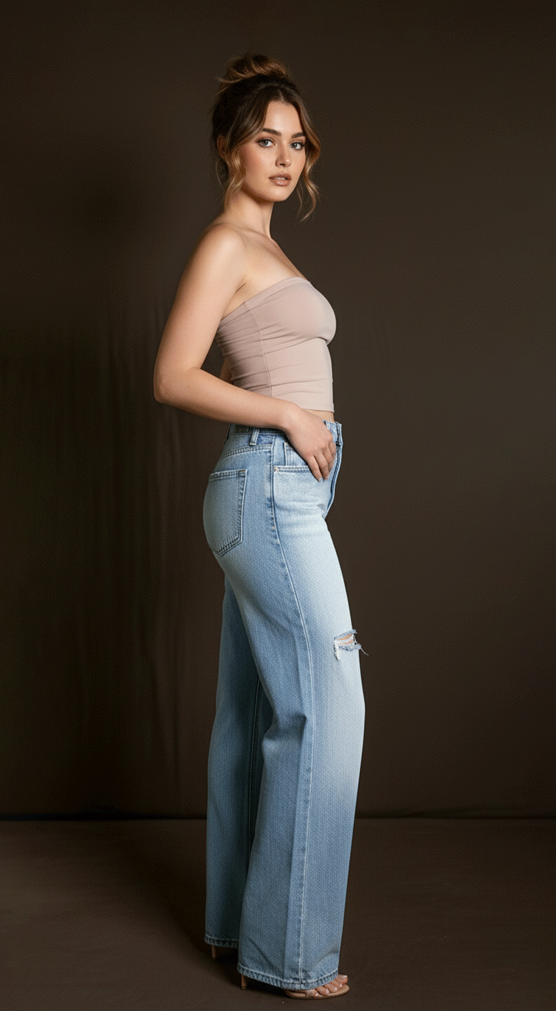 Double Layer Tube Top