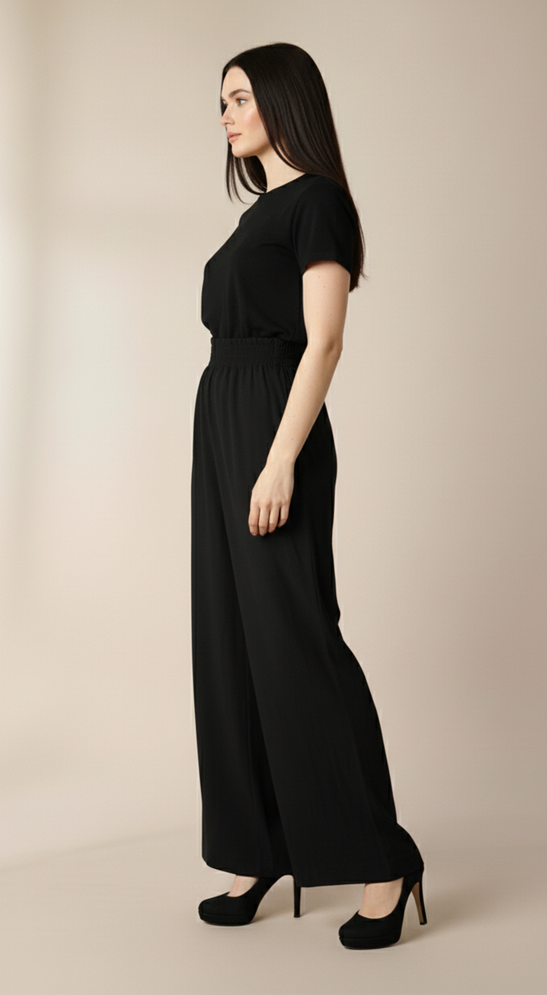 Classic Wide-Leg Pants