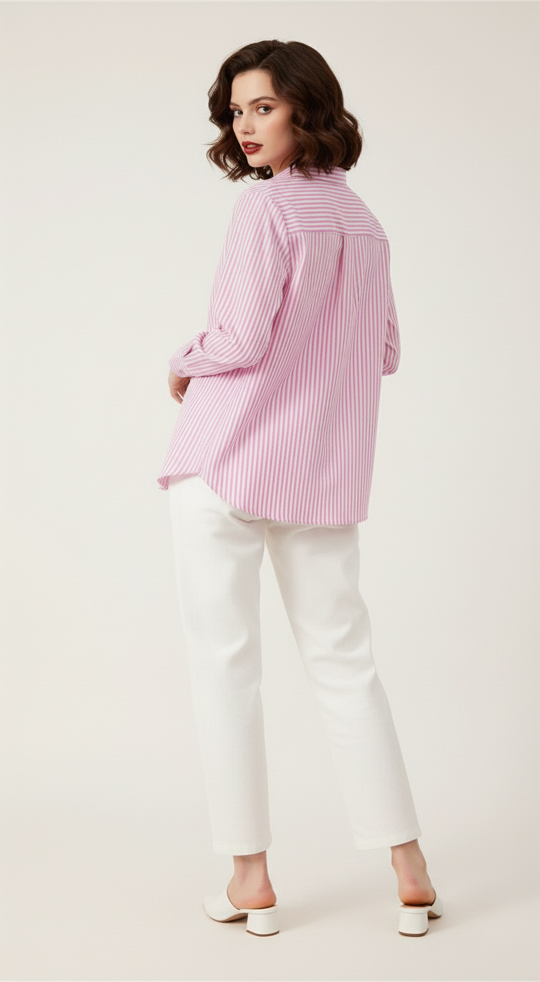 Candy Stripe Poplin Shirt