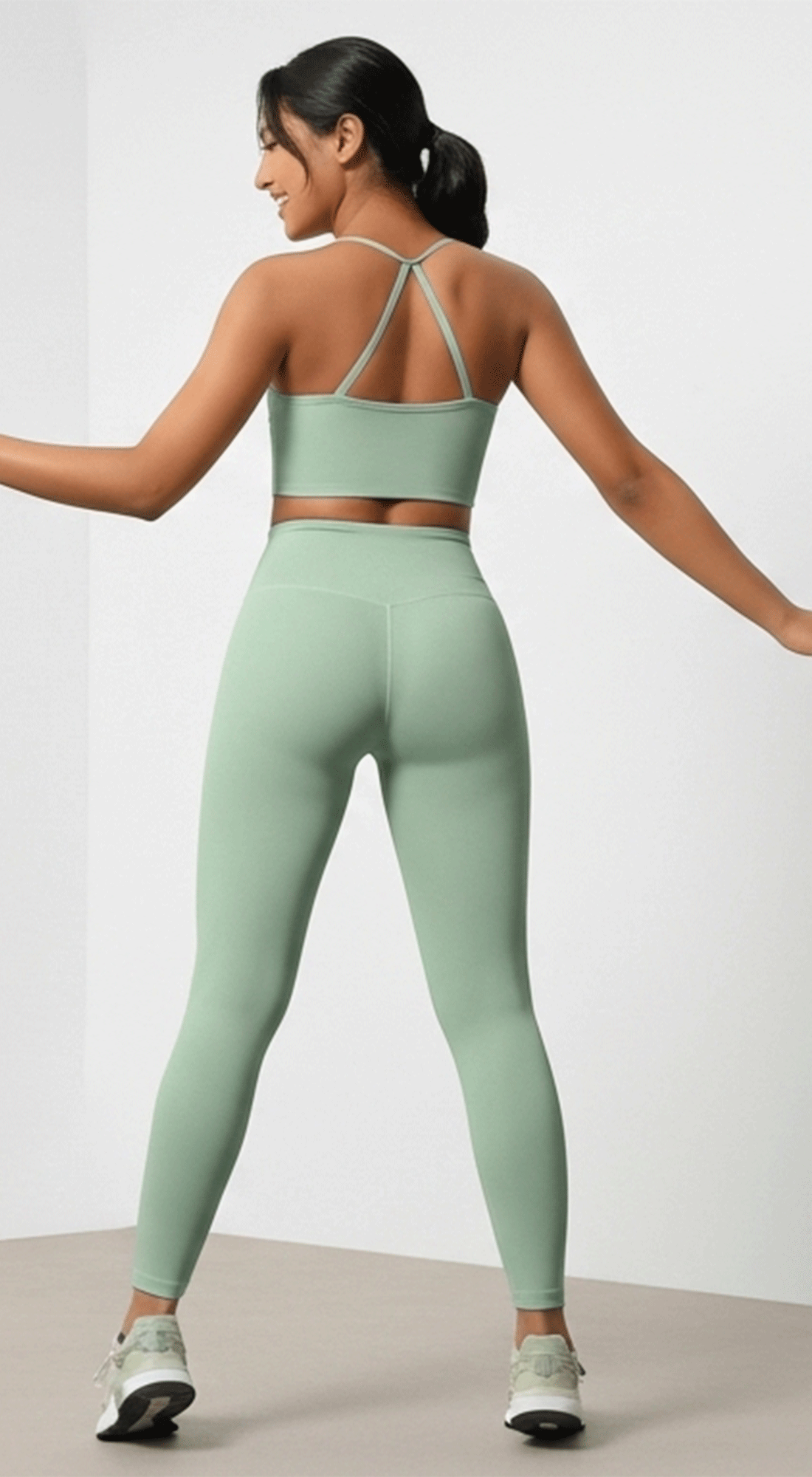 Solid Color Skinny Yoga Camisole Sports Tank Top