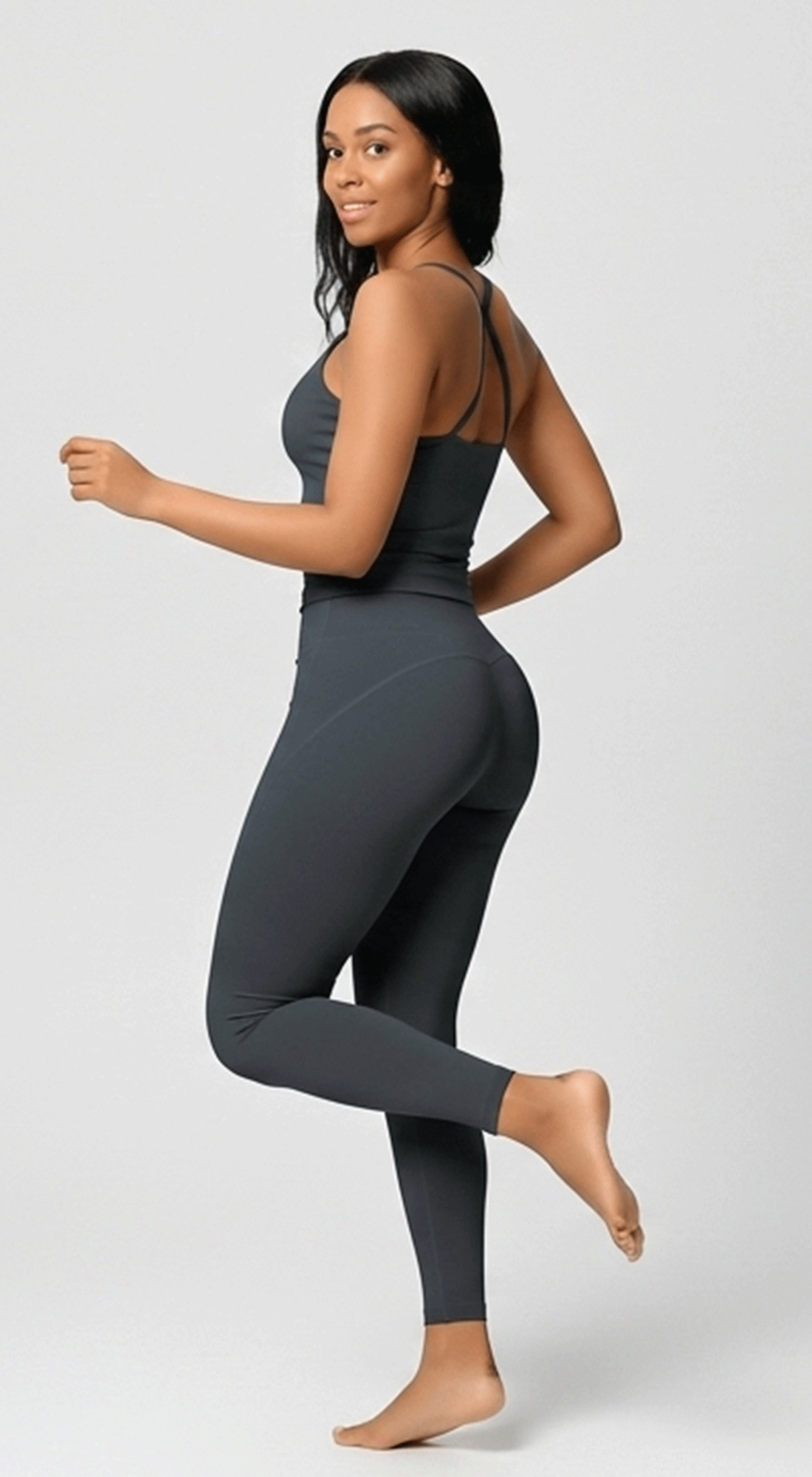 Solid Color Skinny Yoga Camisole Sports Tank Top