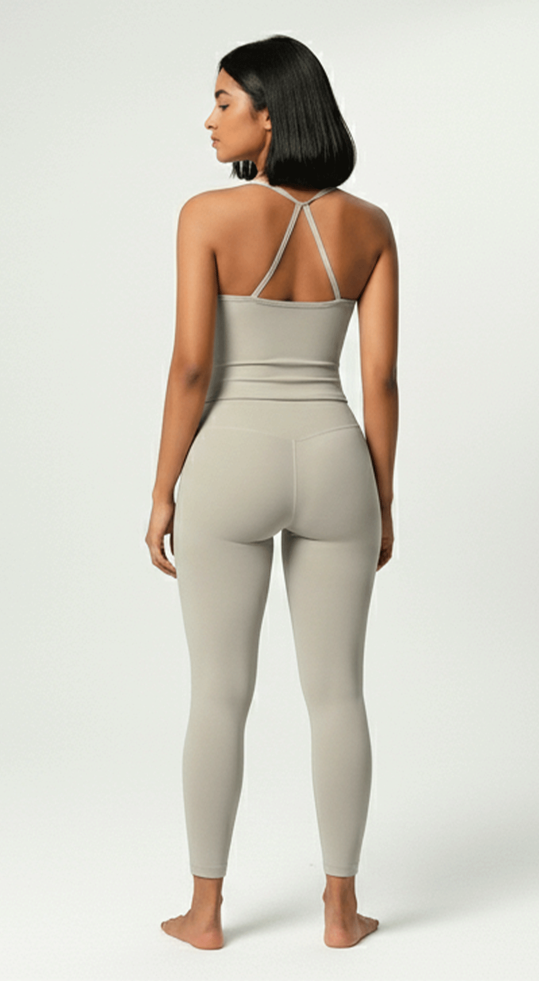 Solid Color Skinny Yoga Camisole Sports Tank Top