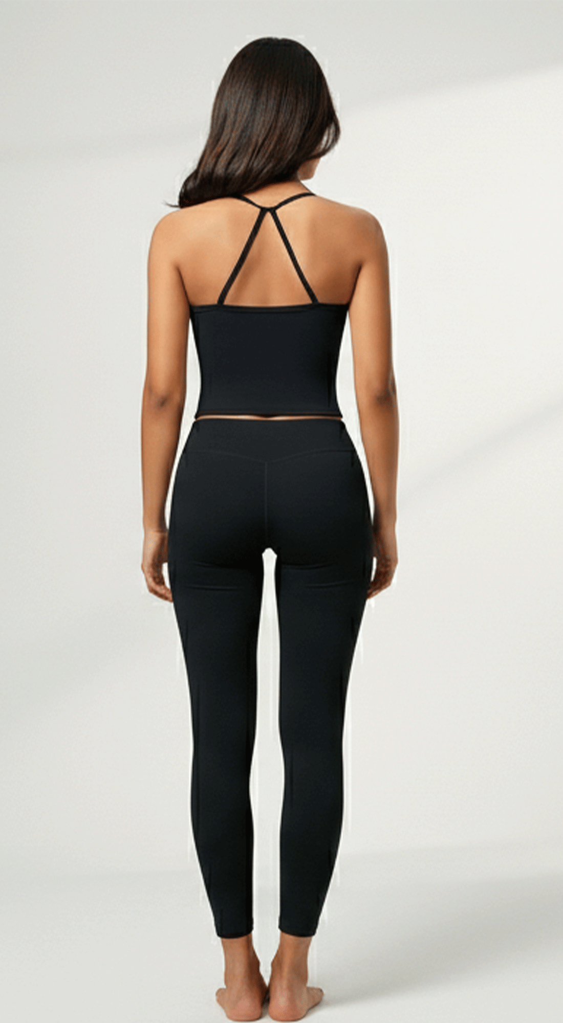 Solid Color Skinny Yoga Camisole Sports Tank Top