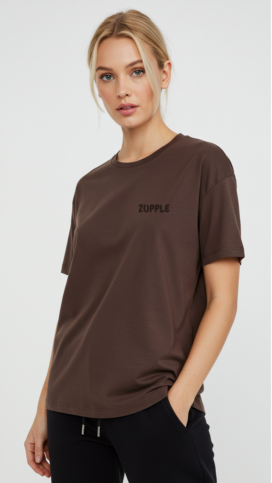 Zupple "Luxury" Lifestyle Oversized T Shirt Women's