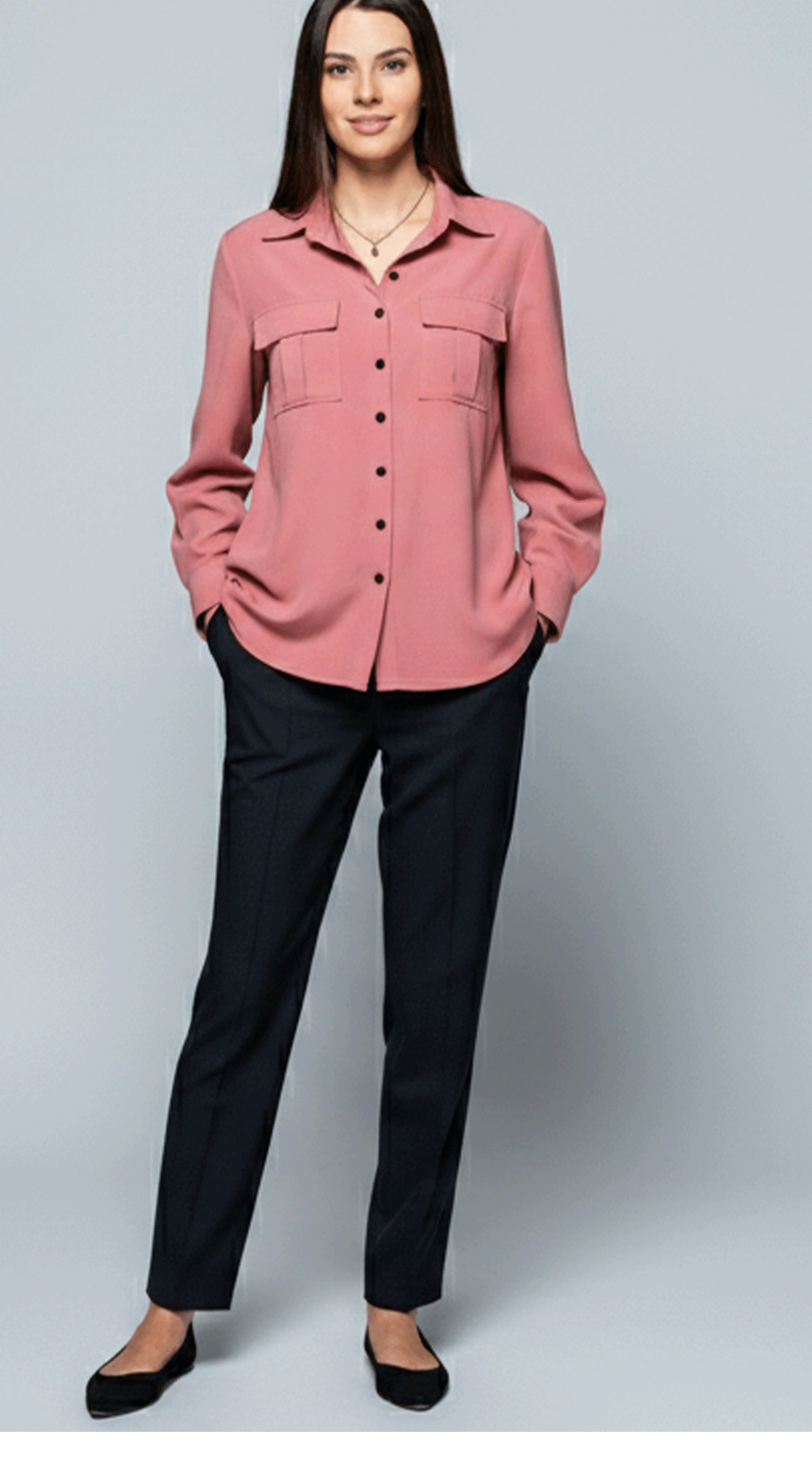 Corduroy Utility Button Shirt