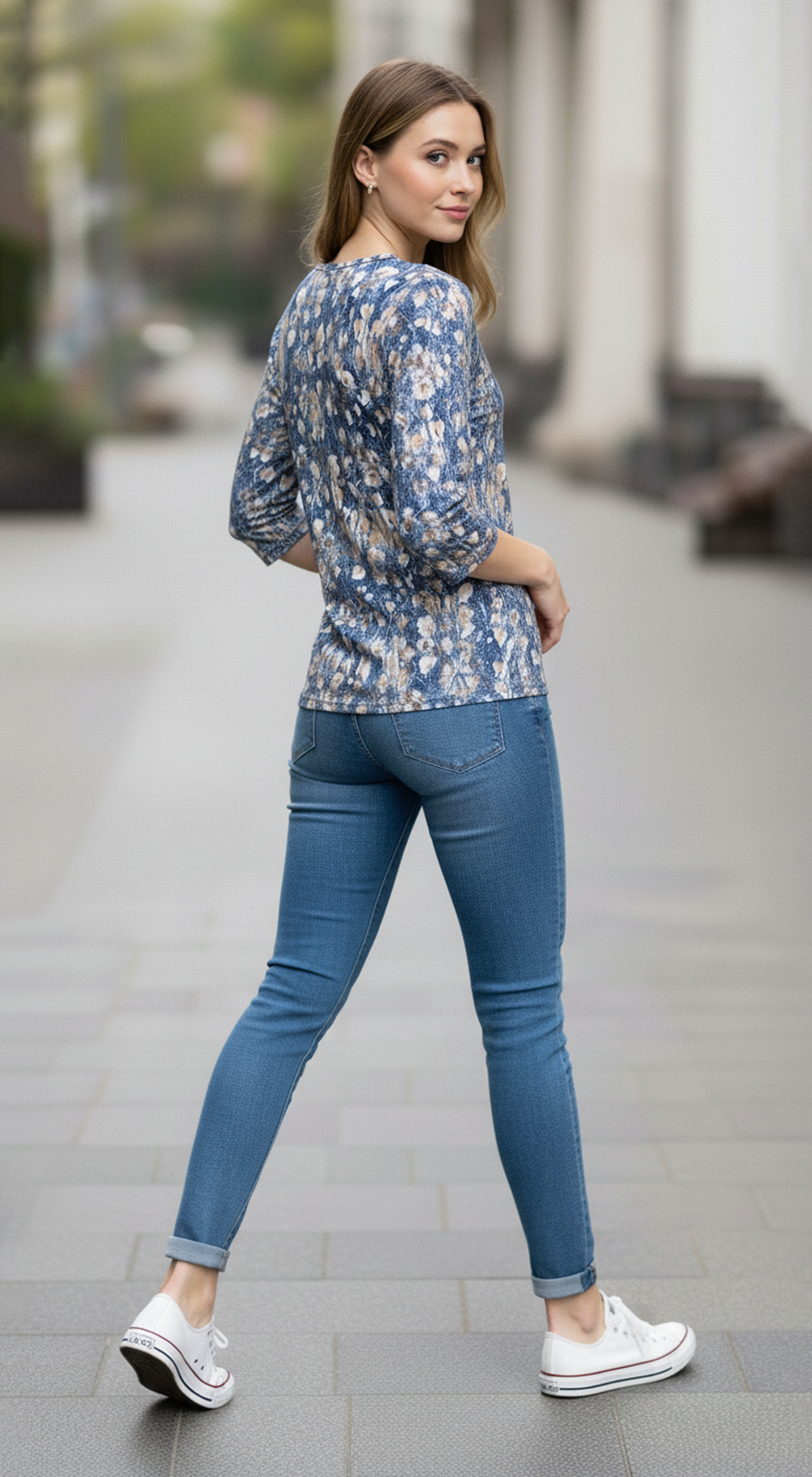 Blossom Print Top